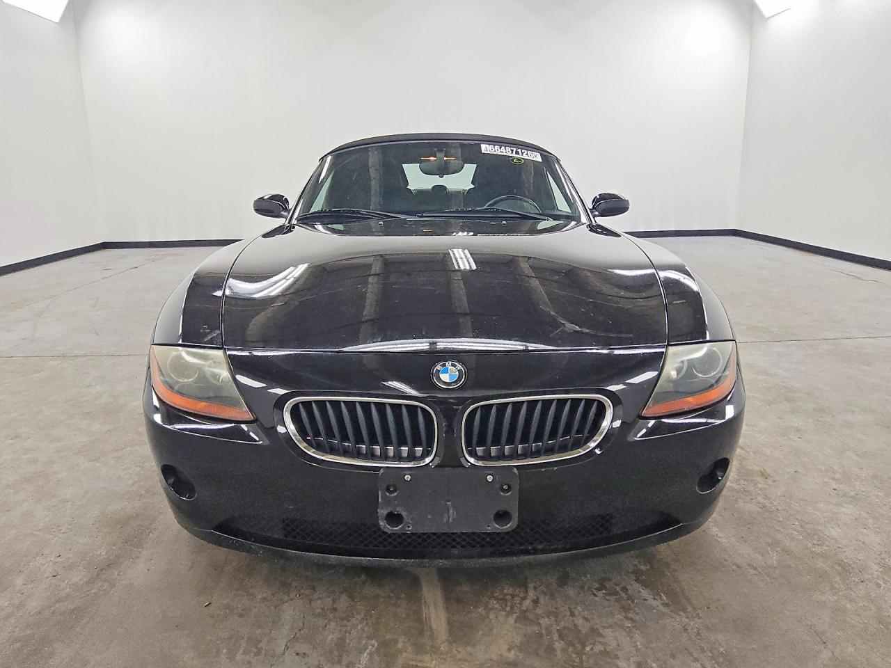 2003 Bmw Z4 2.5 Black vin: 4USBT33483LR63659