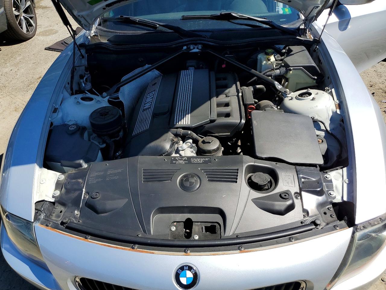 2003 Bmw Z4 2.5 Silver vin: 4USBT33483LR64522