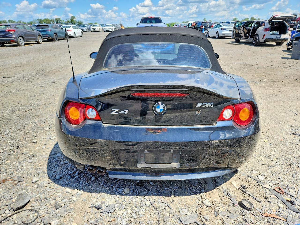 2003 Bmw Z4 2.5 Black vin: 4USBT33483LR65265