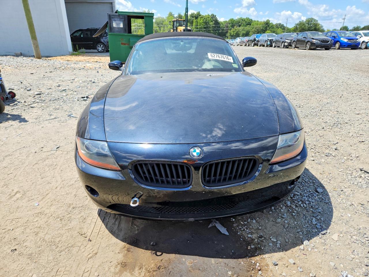 2003 Bmw Z4 2.5 Black vin: 4USBT33483LR65265