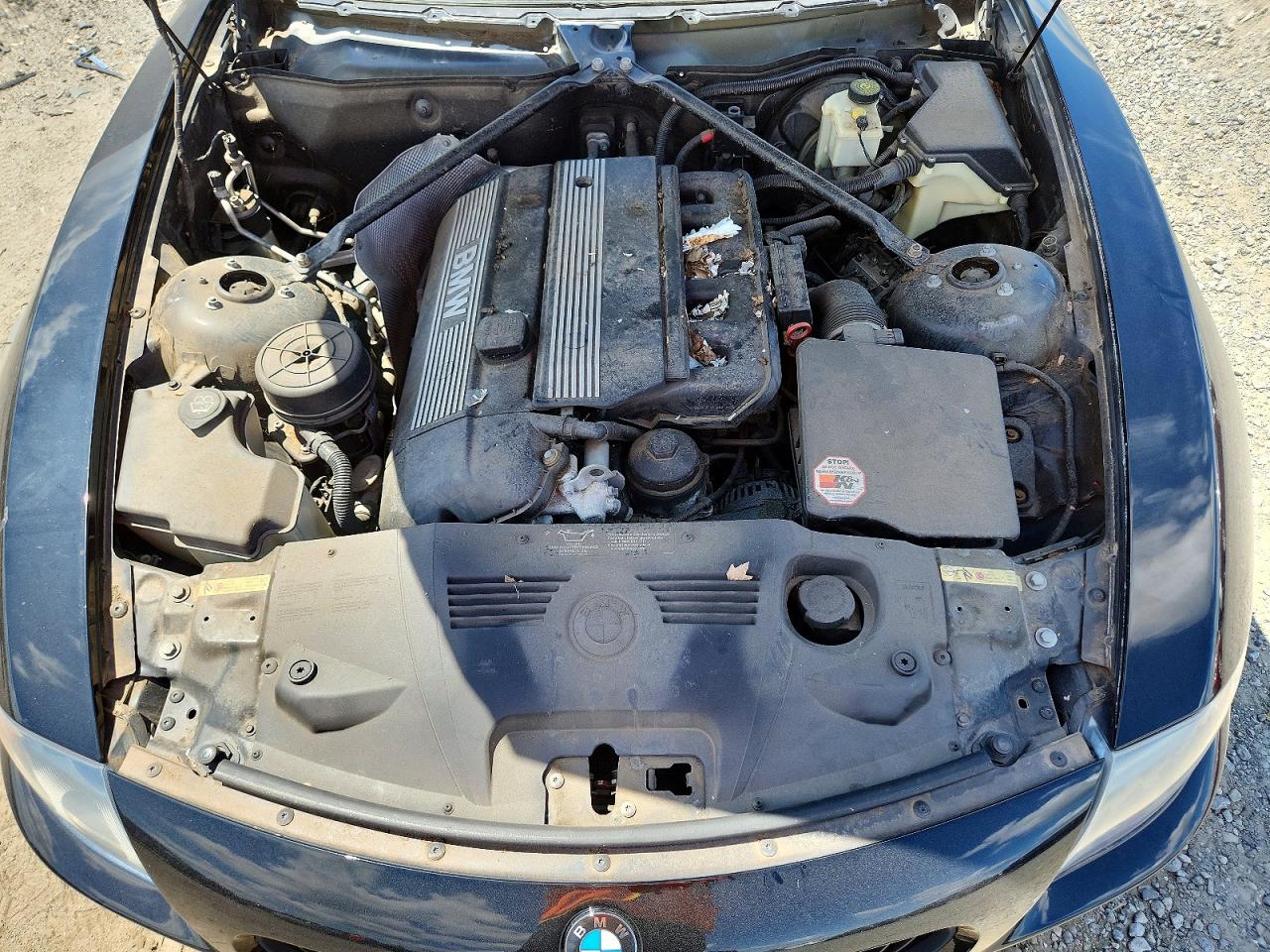 2003 Bmw Z4 2.5 Black vin: 4USBT33483LR65265