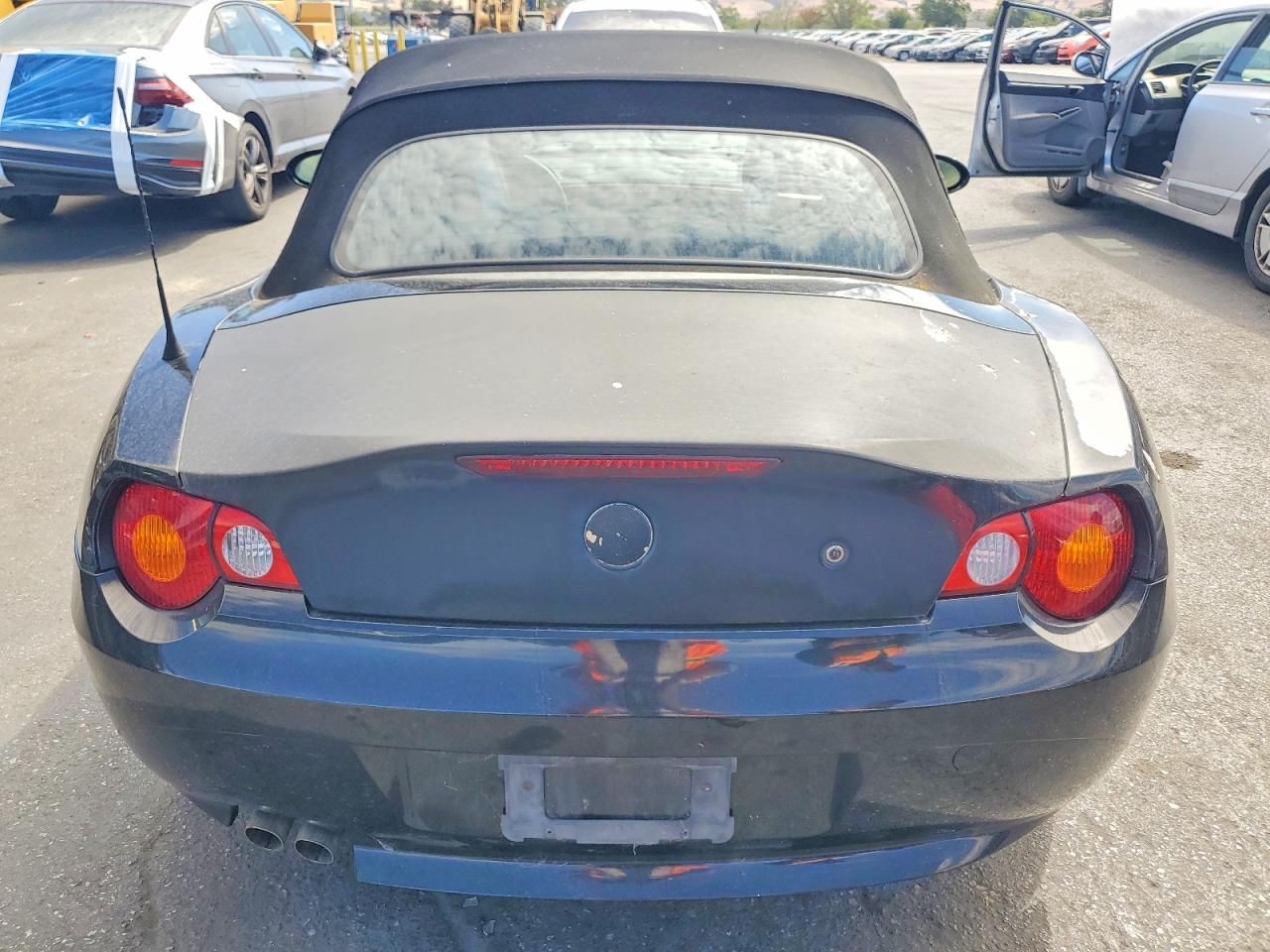 2003 Bmw Z4 2.5 Black vin: 4USBT33483LS40426