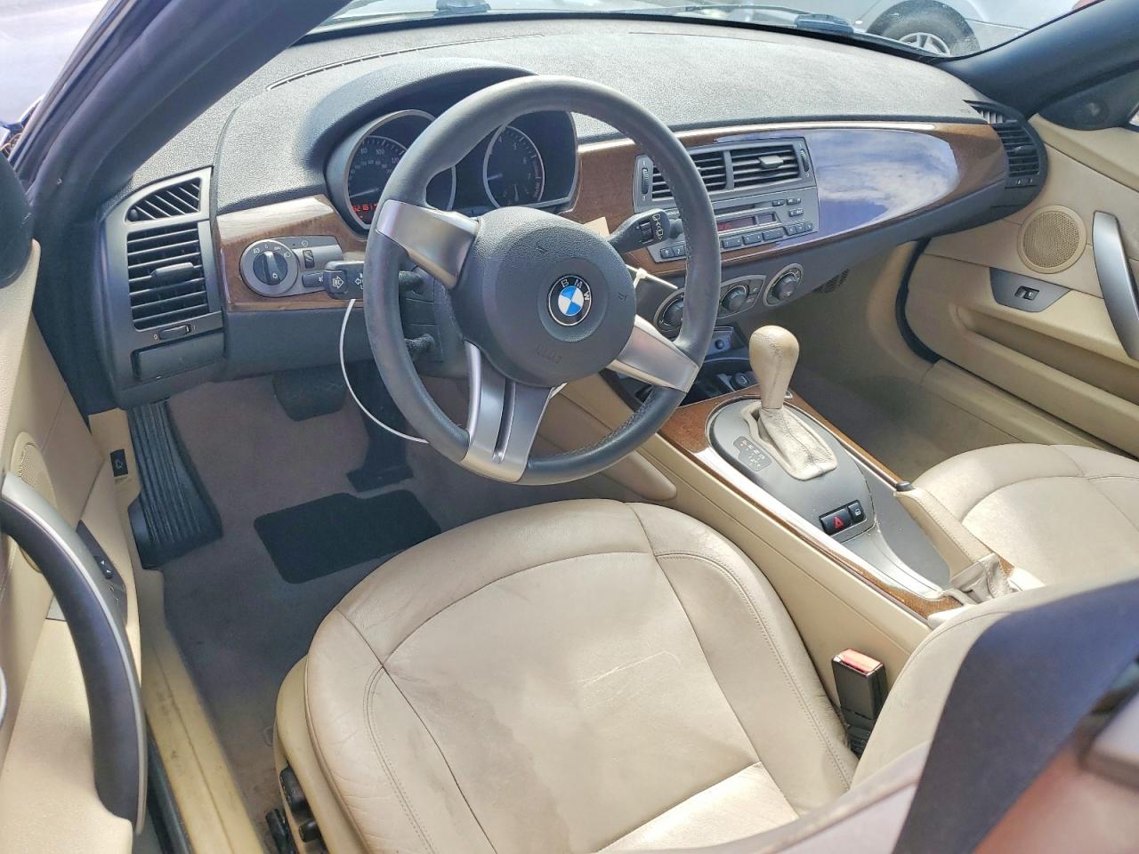 2003 Bmw Z4 2.5 Black vin: 4USBT33483LS40426