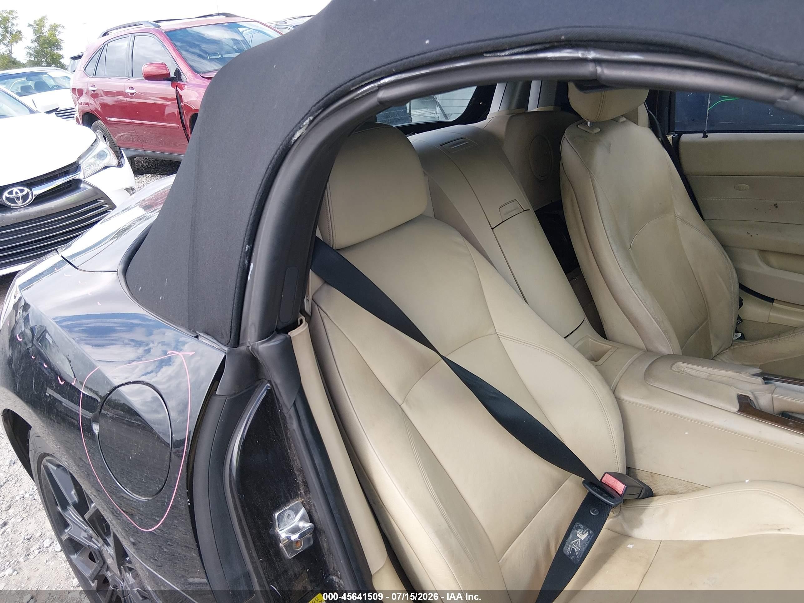 2003 Bmw Z4 2.5i Black vin: 4USBT33483LS42208