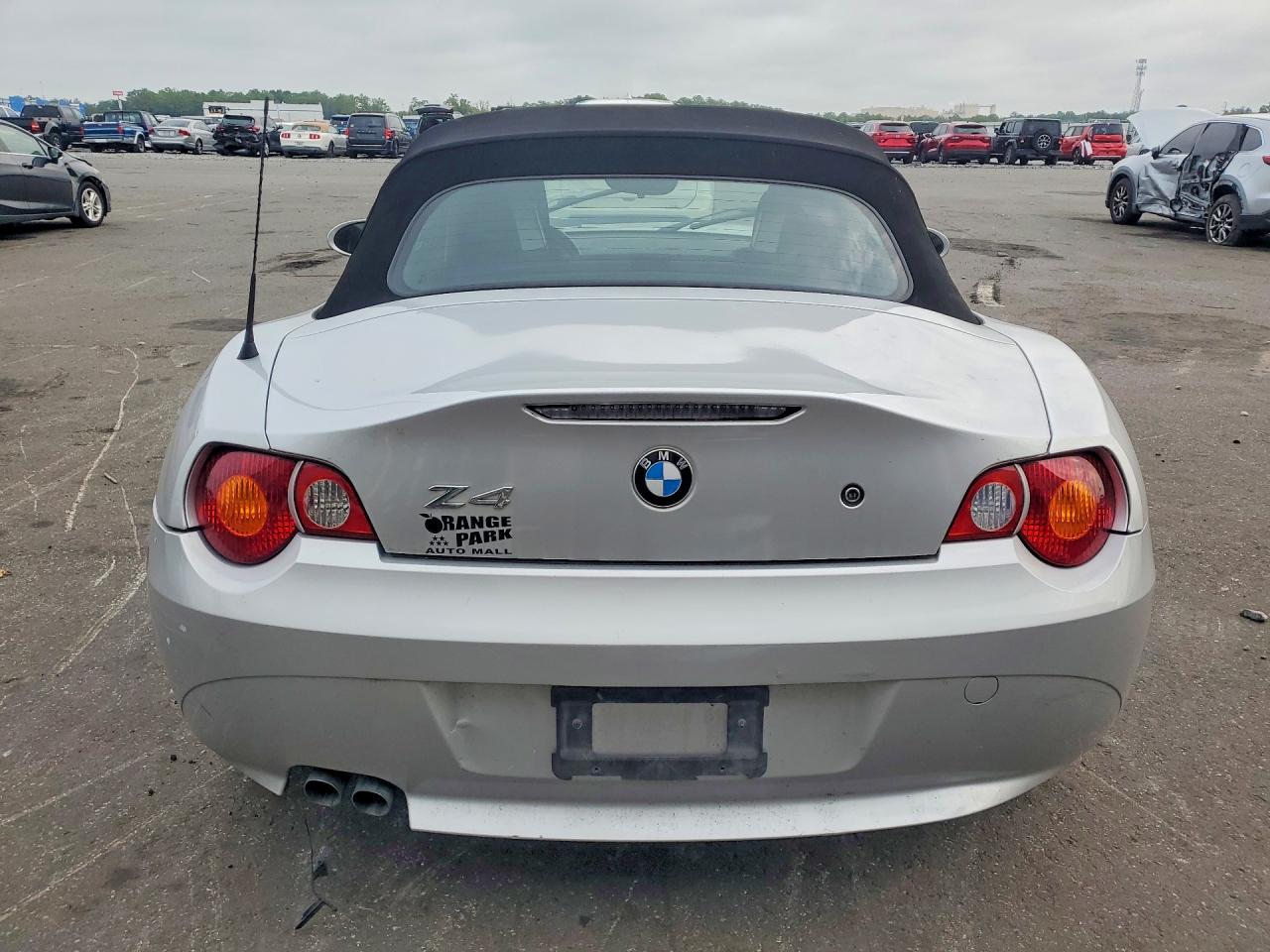 2004 Bmw Z4 2.5 Серебряный vin: 4USBT33484LS48561