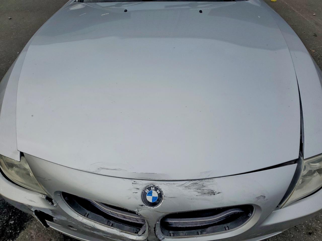 2004 Bmw Z4 2.5 Серебряный vin: 4USBT33484LS48561