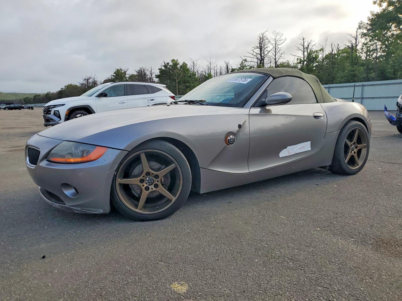 2004 Bmw Z4 2.5 Charcoal vin: 4USBT33524LR68088