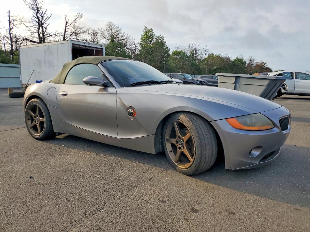 2004 Bmw Z4 2.5 Charcoal vin: 4USBT33524LR68088