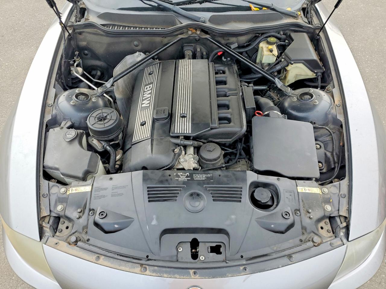 2004 Bmw Z4 2.5 Charcoal vin: 4USBT33524LR68088