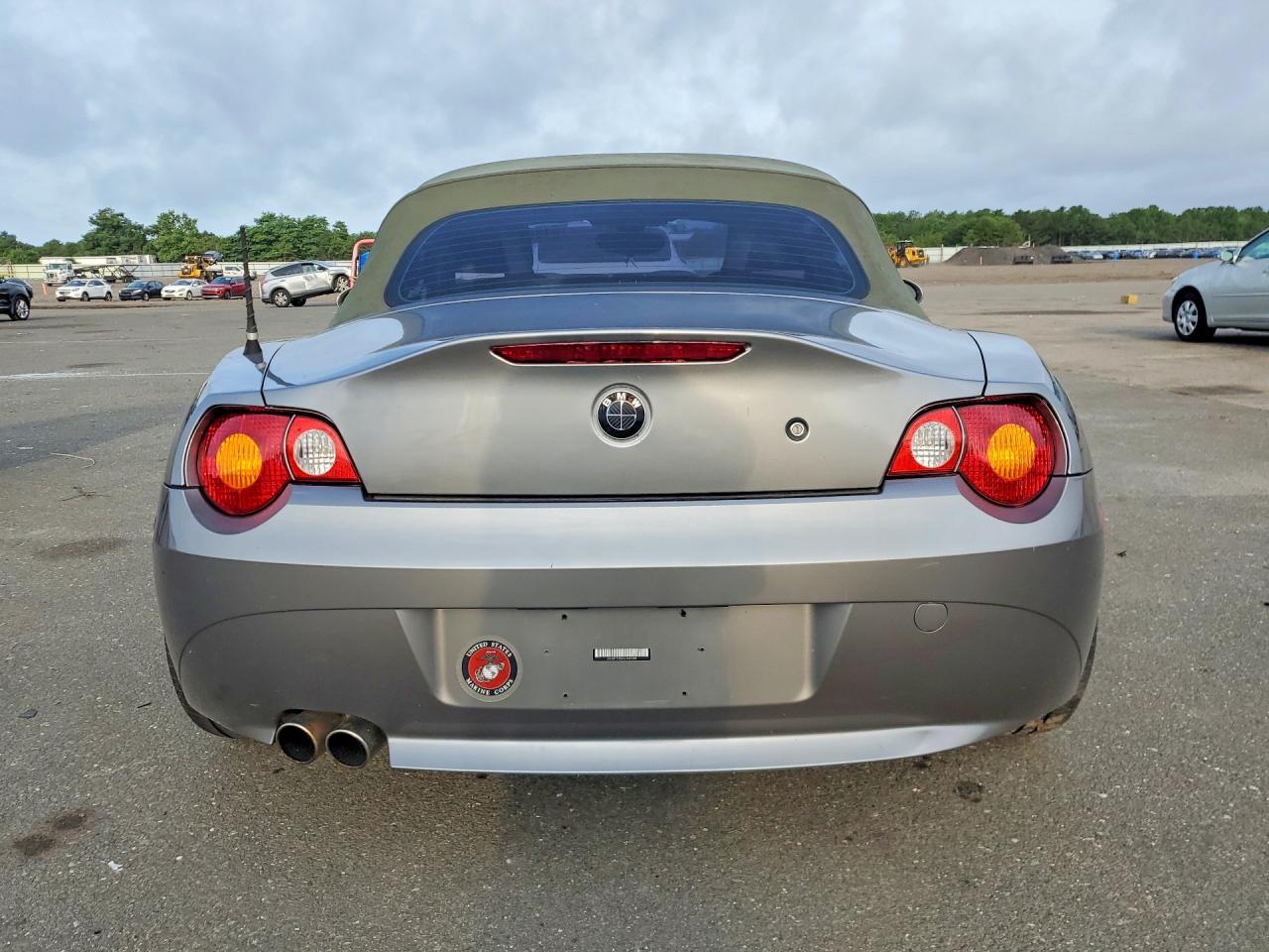 2004 Bmw Z4 2.5 Charcoal vin: 4USBT33524LR68088