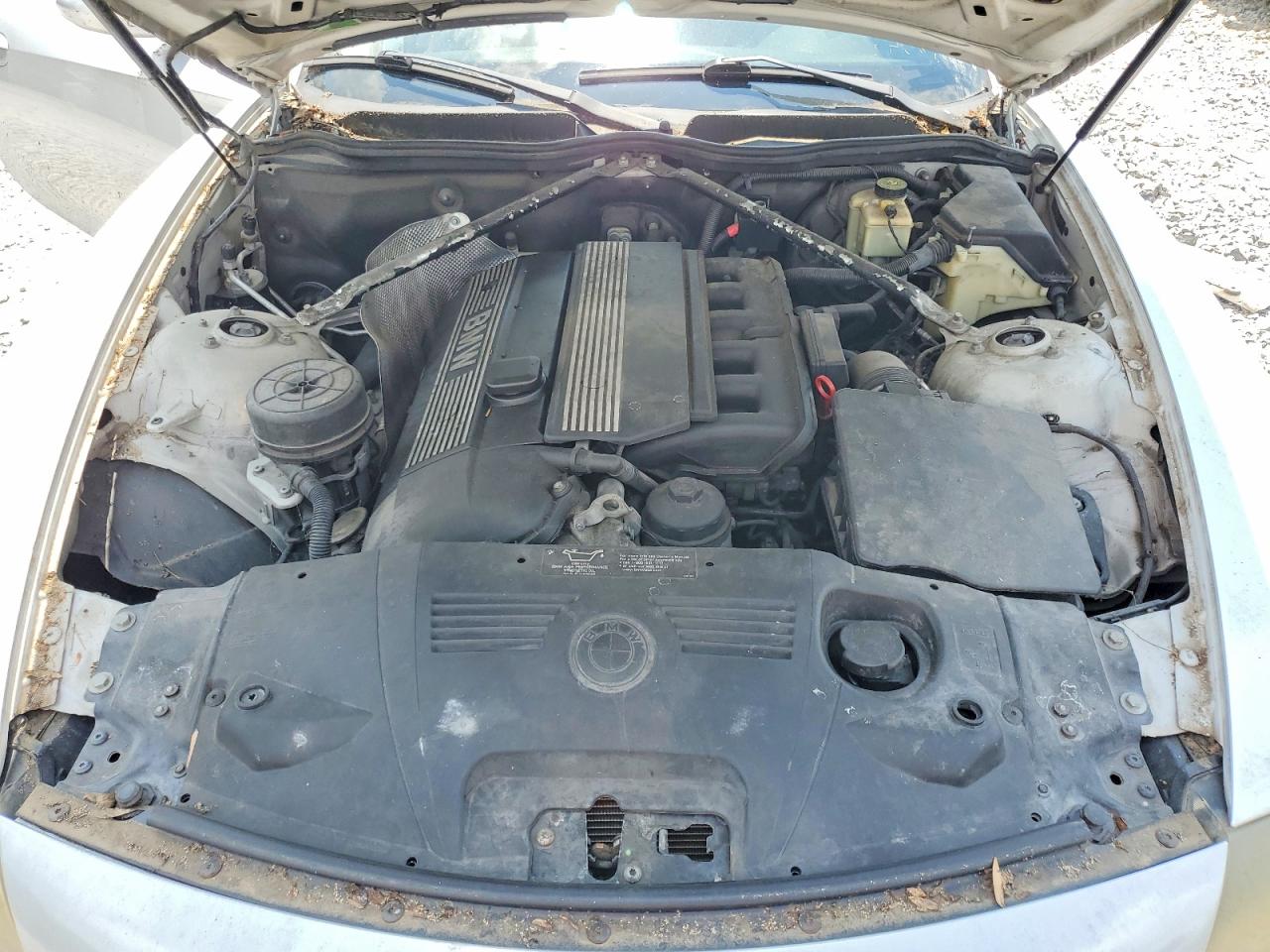 2004 Bmw Z4 2.5 Серебряный vin: 4USBT33524LS51660