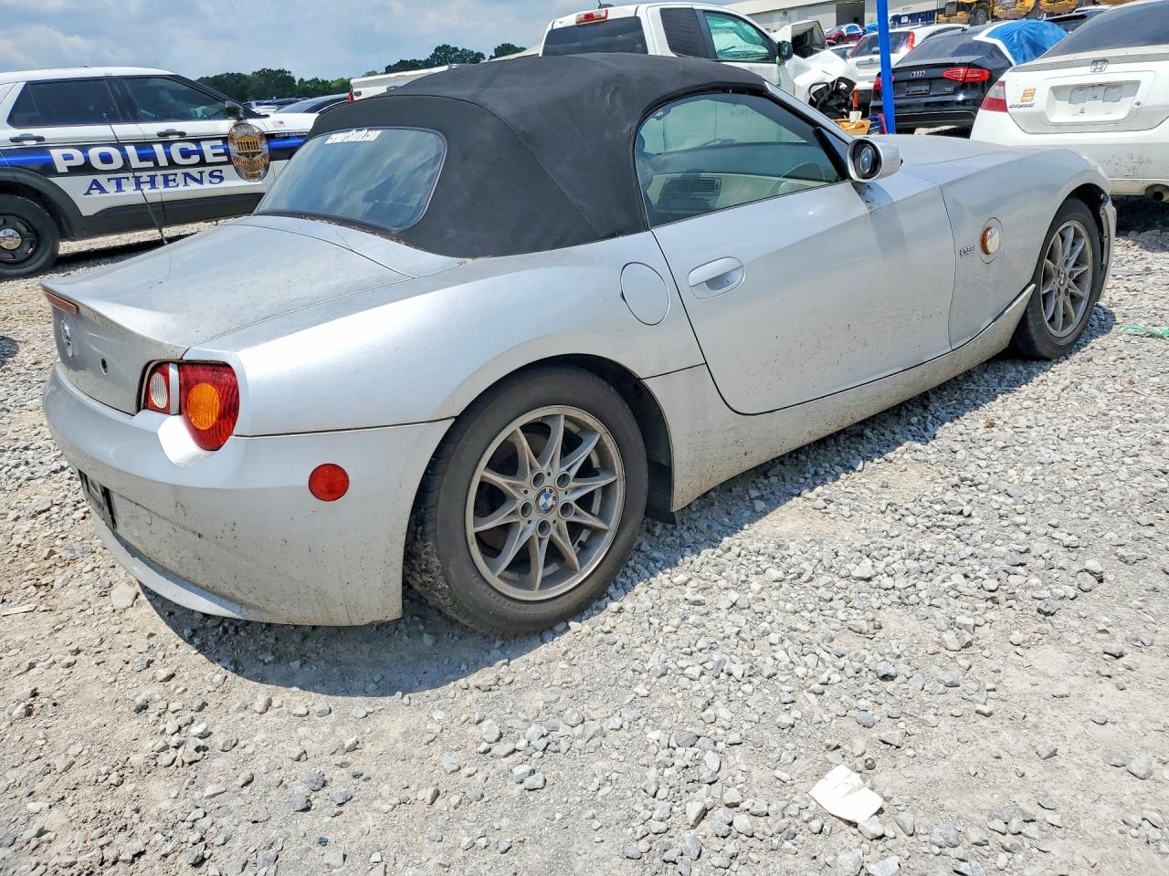2004 Bmw Z4 2.5 Серебряный vin: 4USBT33524LS51660