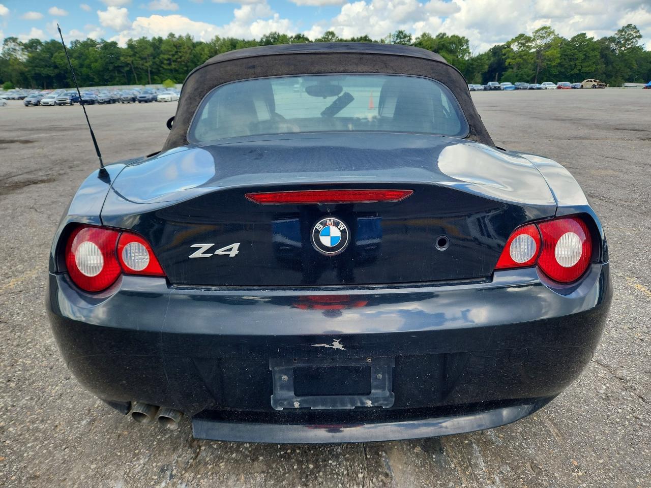2005 Bmw Z4 2.5 Черный vin: 4USBT33525LS55757