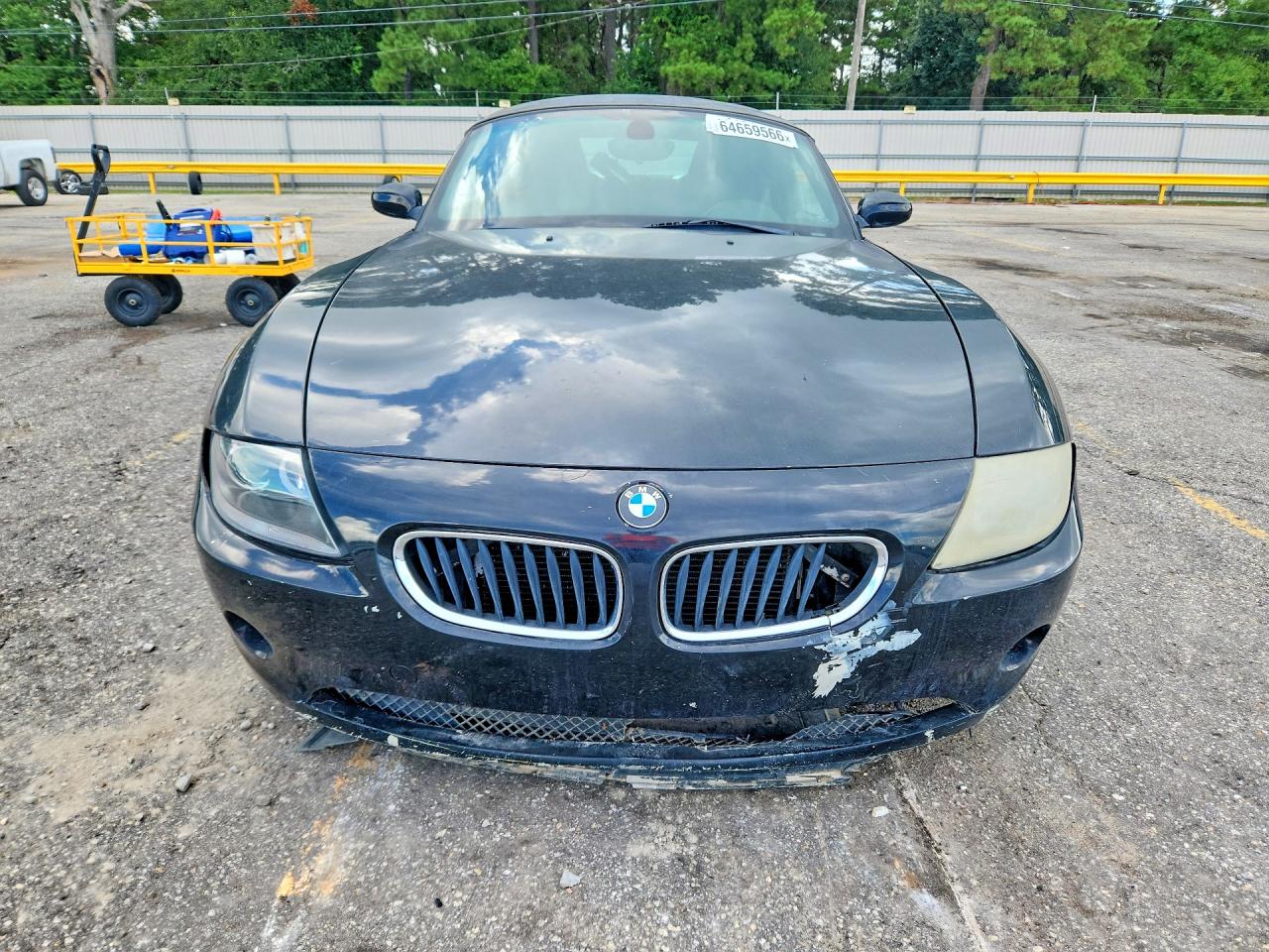 2005 Bmw Z4 2.5 Черный vin: 4USBT33525LS55757