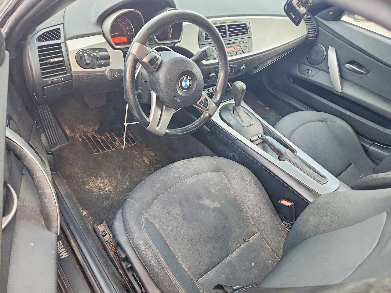 2005 Bmw Z4 2.5 Черный vin: 4USBT33525LS55757
