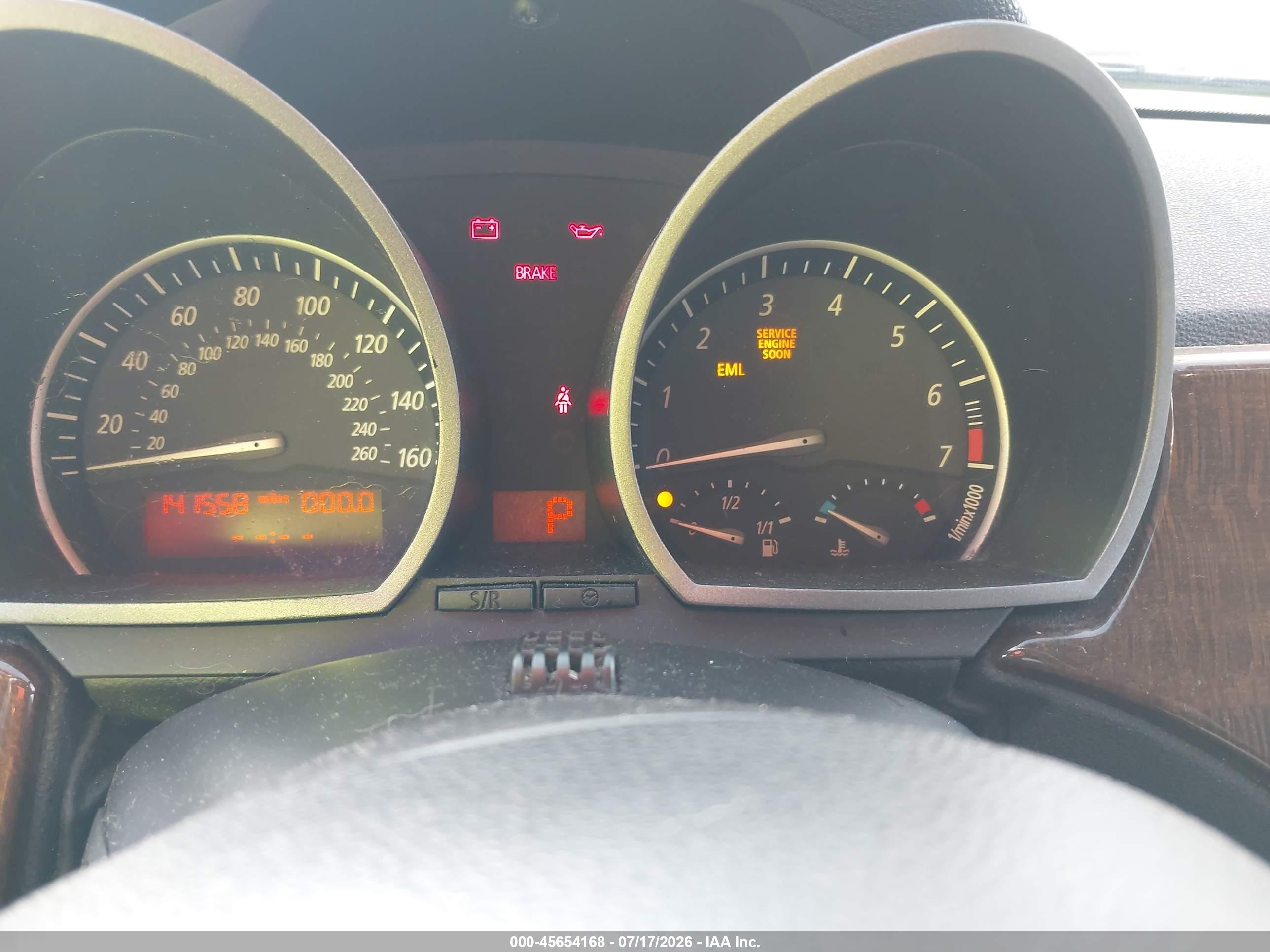 2004 Bmw Z4 2.5i Серебряный vin: 4USBT33534LS50128