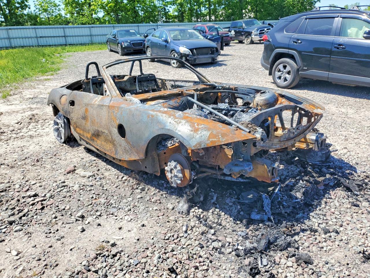 2004 Bmw Z4 2.5 Burn vin: 4USBT33544LS48727
