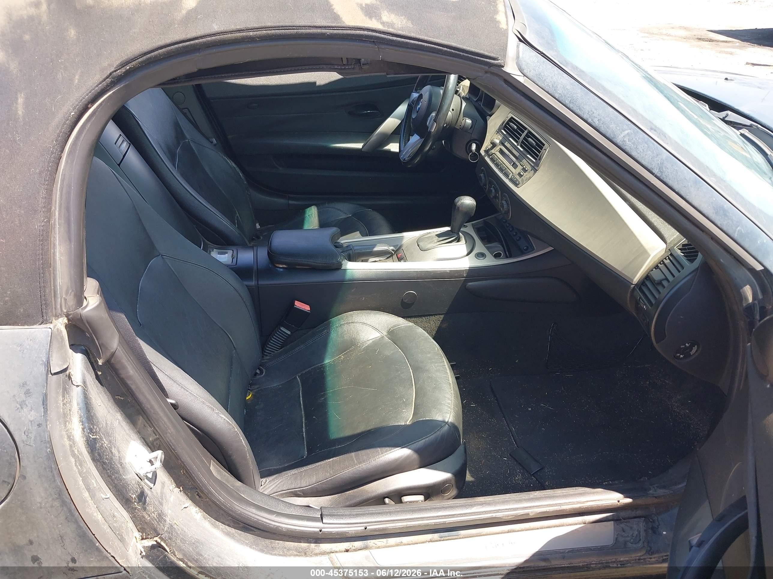 2004 Bmw Z4 2.5i Зеленый vin: 4USBT33544LS49070
