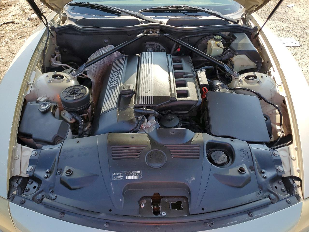2005 Bmw Z4 2.5 Зеленый vin: 4USBT33545LS57946