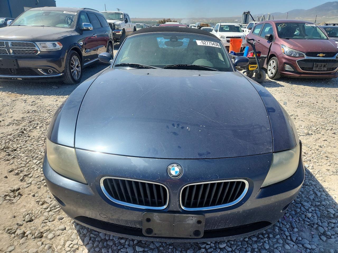 2005 Bmw Z4 2.5 Синий vin: 4USBT33565LS55325