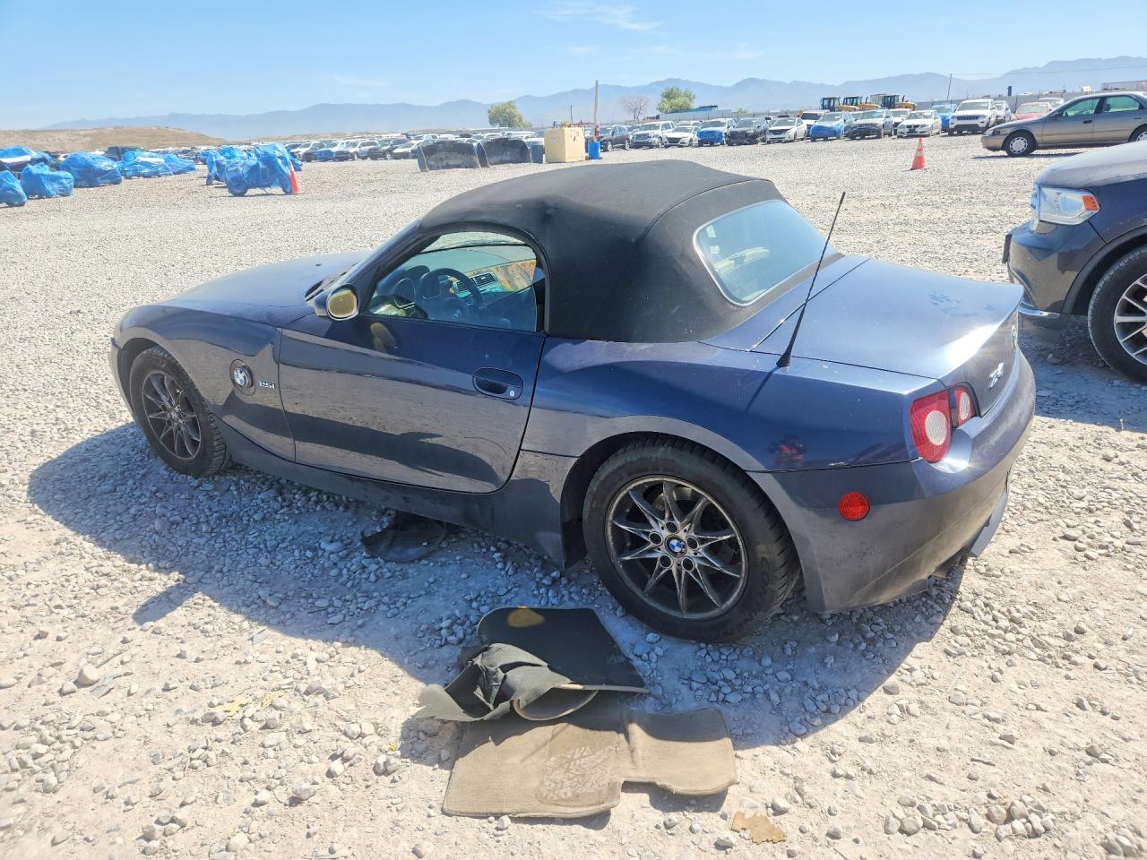 2005 Bmw Z4 2.5 Синий vin: 4USBT33565LS55325