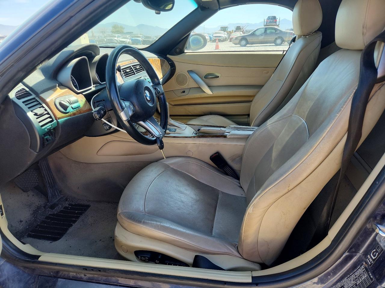 2005 Bmw Z4 2.5 Синий vin: 4USBT33565LS55325