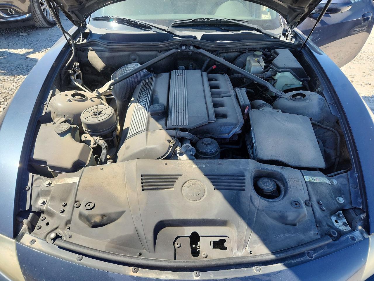 2005 Bmw Z4 2.5 Синий vin: 4USBT33565LS55325