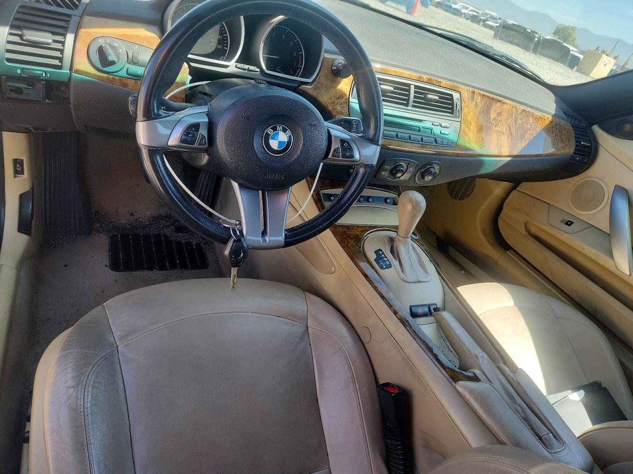 2005 Bmw Z4 2.5 Синий vin: 4USBT33565LS55325