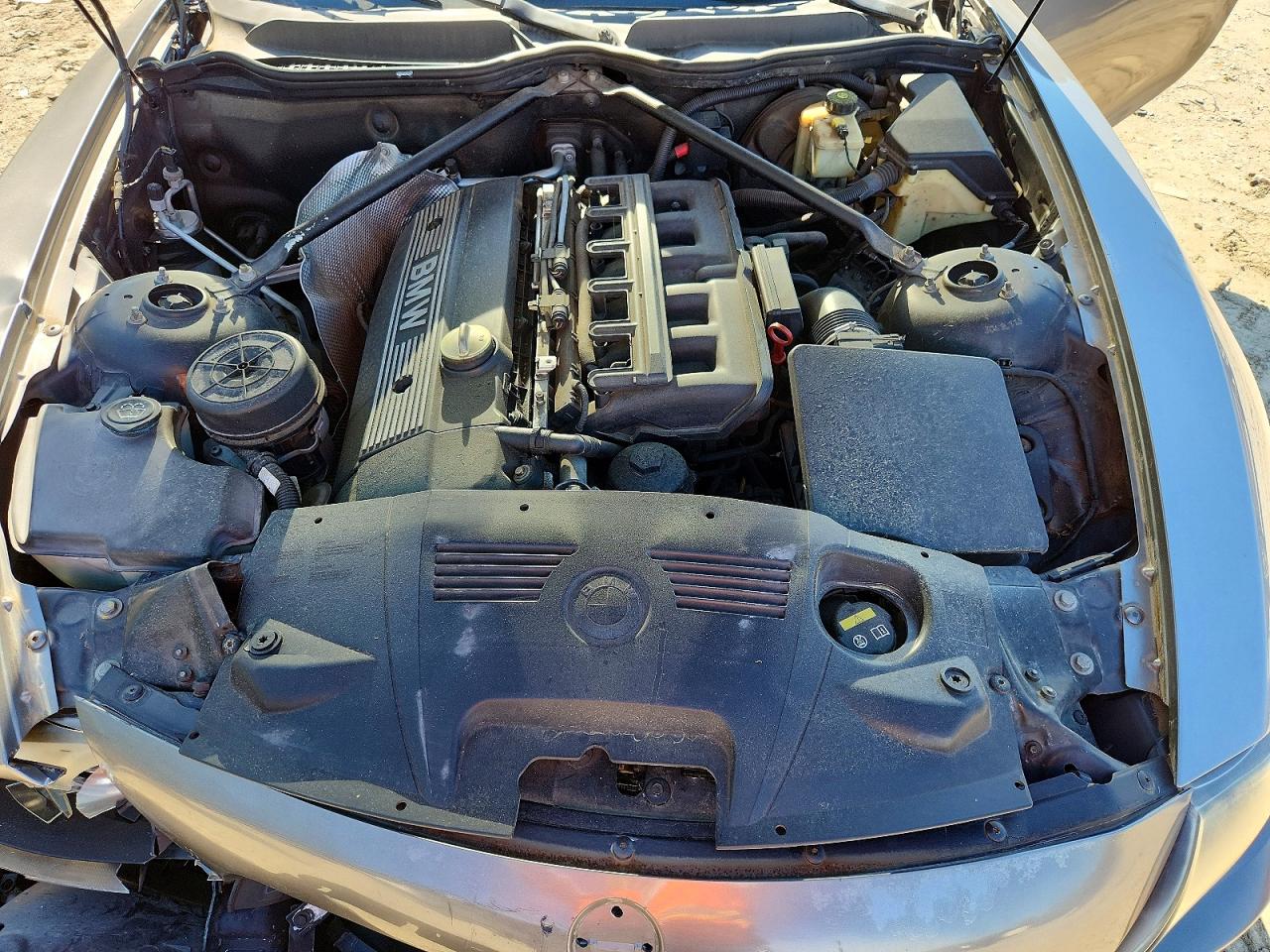 2004 Bmw Z4 2.5 Gray vin: 4USBT33574LS50682