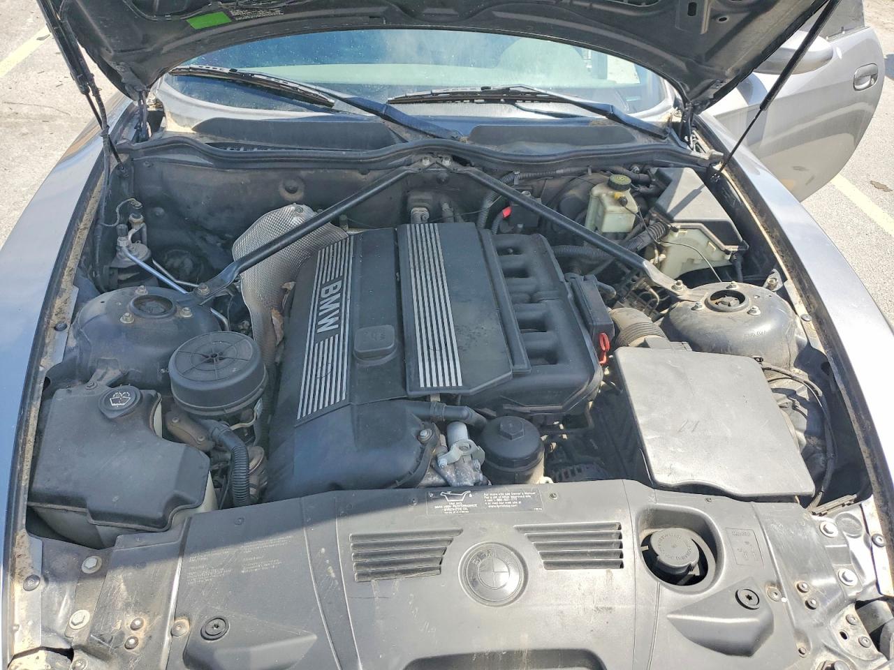 2004 Bmw Z4 2.5 Charcoal vin: 4USBT33574LS52965