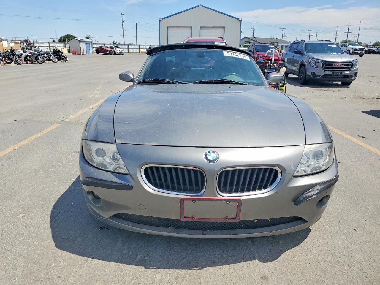 2004 Bmw Z4 2.5 Charcoal vin: 4USBT33574LS52965