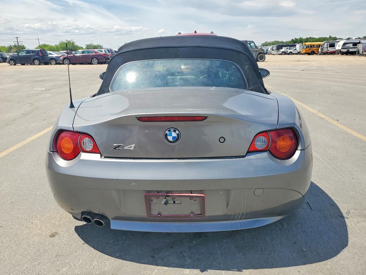 2004 Bmw Z4 2.5 Charcoal vin: 4USBT33574LS52965