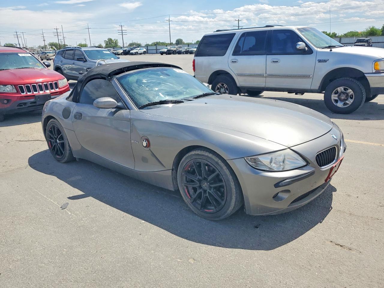 2004 Bmw Z4 2.5 Charcoal vin: 4USBT33574LS52965