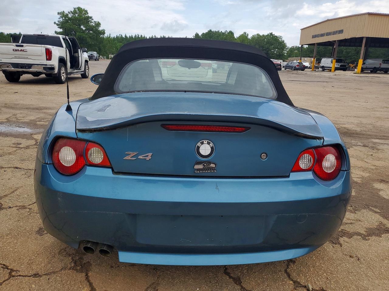 2005 Bmw Z4 2.5 Бирюзовый vin: 4USBT33575LS57276
