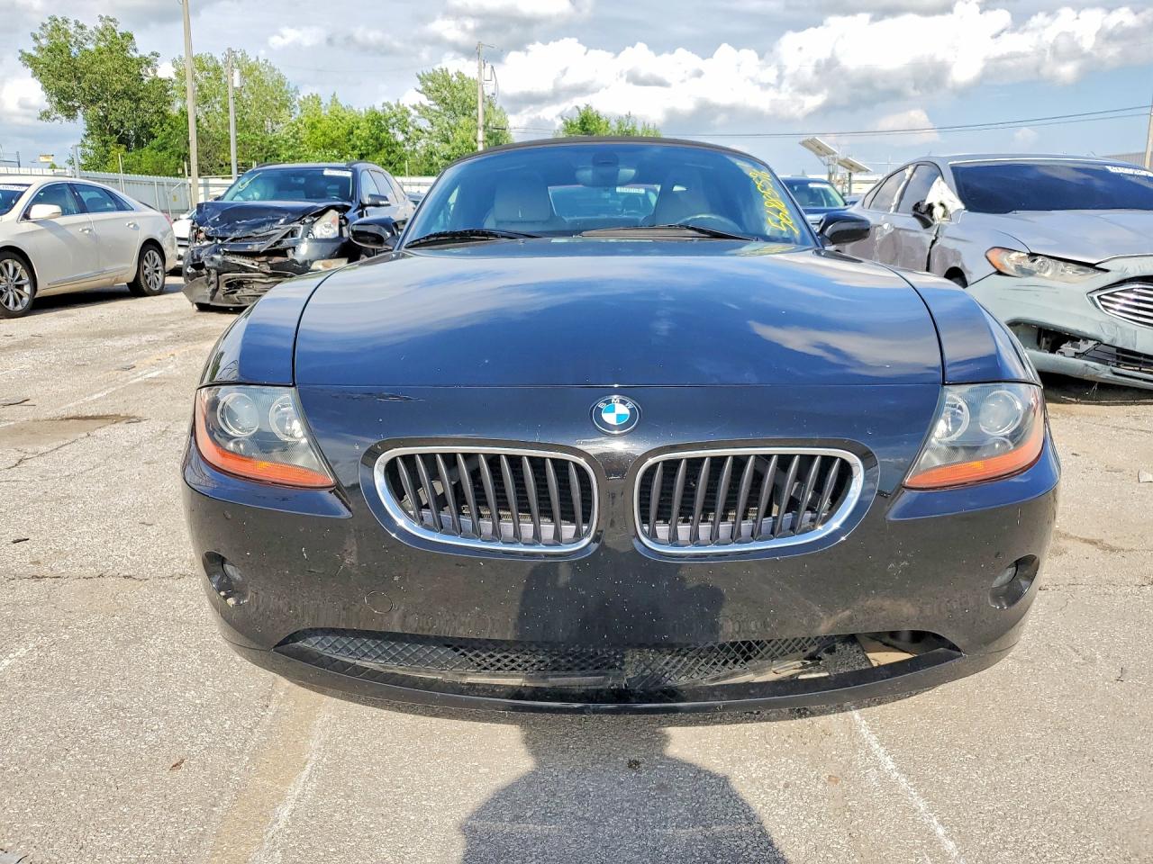 2004 Bmw Z4 2.5 Black vin: 4USBT33594LS48917