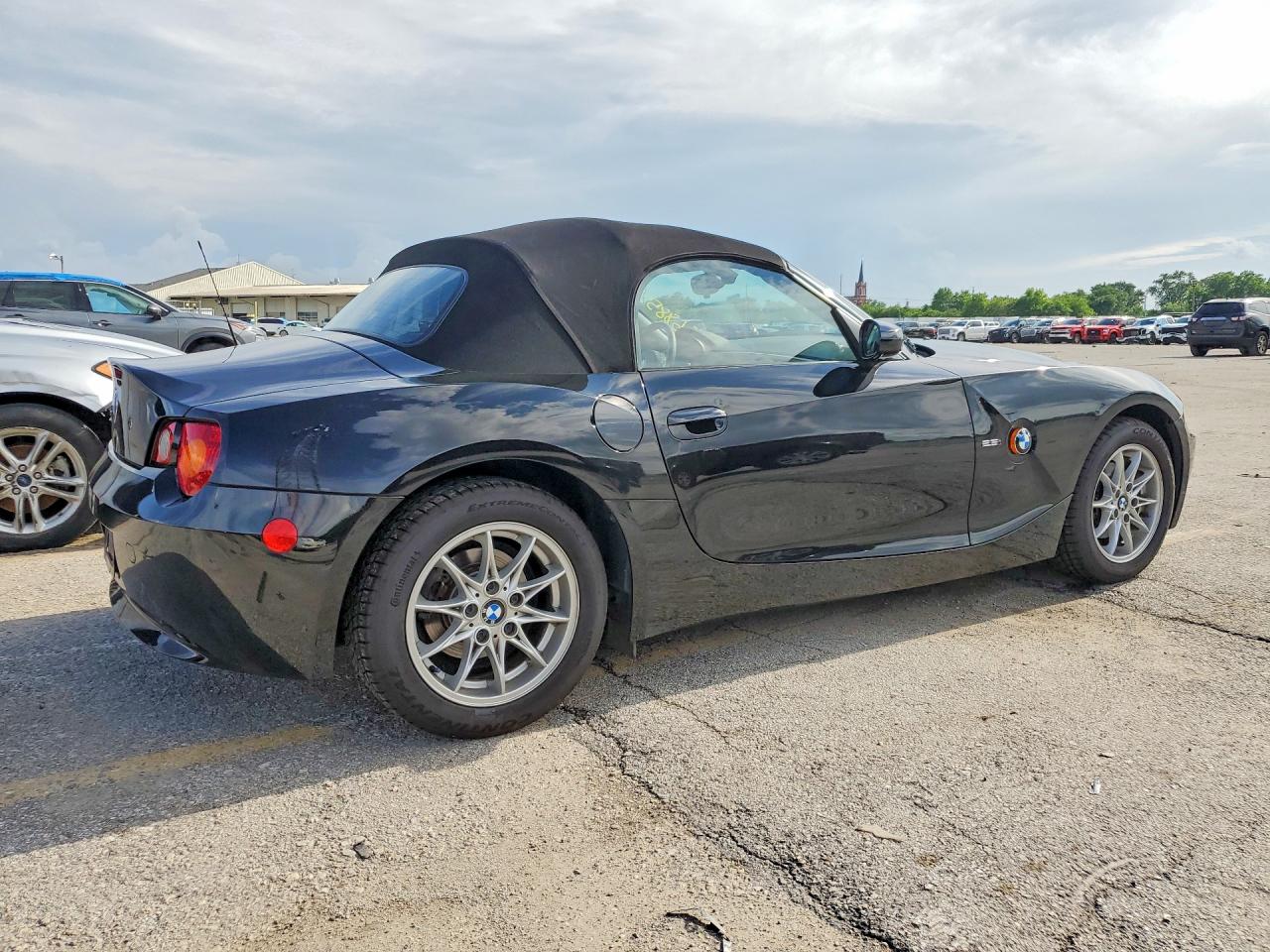 2004 Bmw Z4 2.5 Black vin: 4USBT33594LS48917