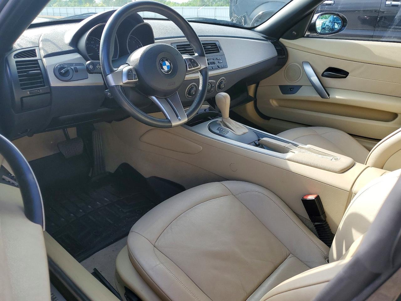 2004 Bmw Z4 2.5 Black vin: 4USBT33594LS48917