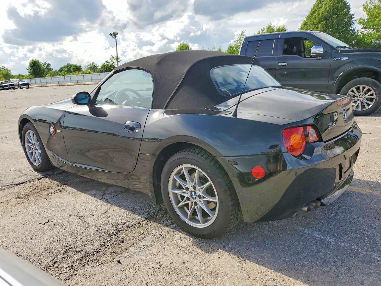 2004 Bmw Z4 2.5 Black vin: 4USBT33594LS48917