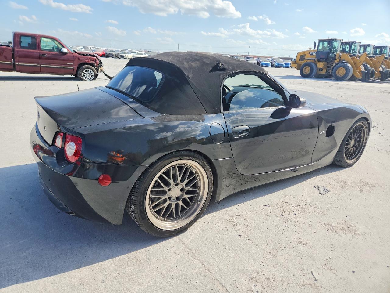 2005 Bmw Z4 2.5 Черный vin: 4USBT33595LR70230