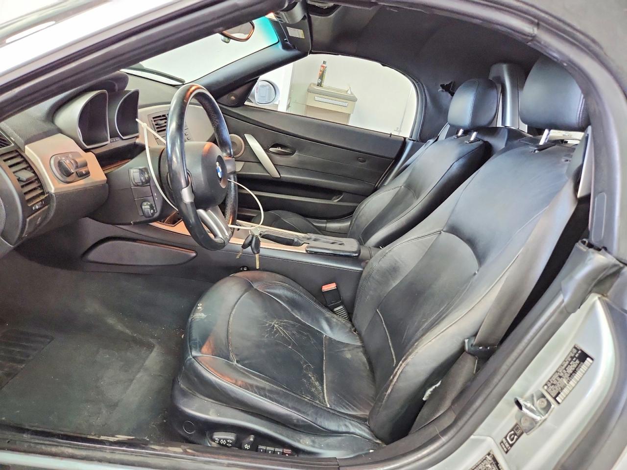 2003 Bmw Z4 3.0 Silver vin: 4USBT53403LU01105