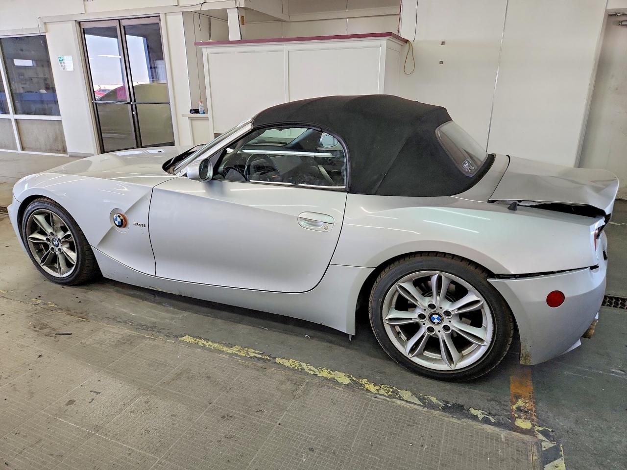 2003 Bmw Z4 3.0 Silver vin: 4USBT53403LU01105