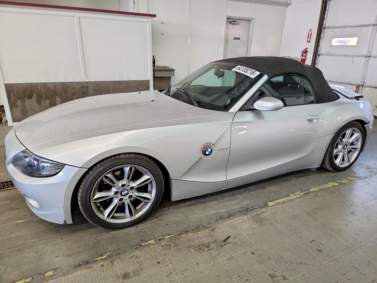 2003 Bmw Z4 3.0 Серебряный vin: 4USBT53403LU01105