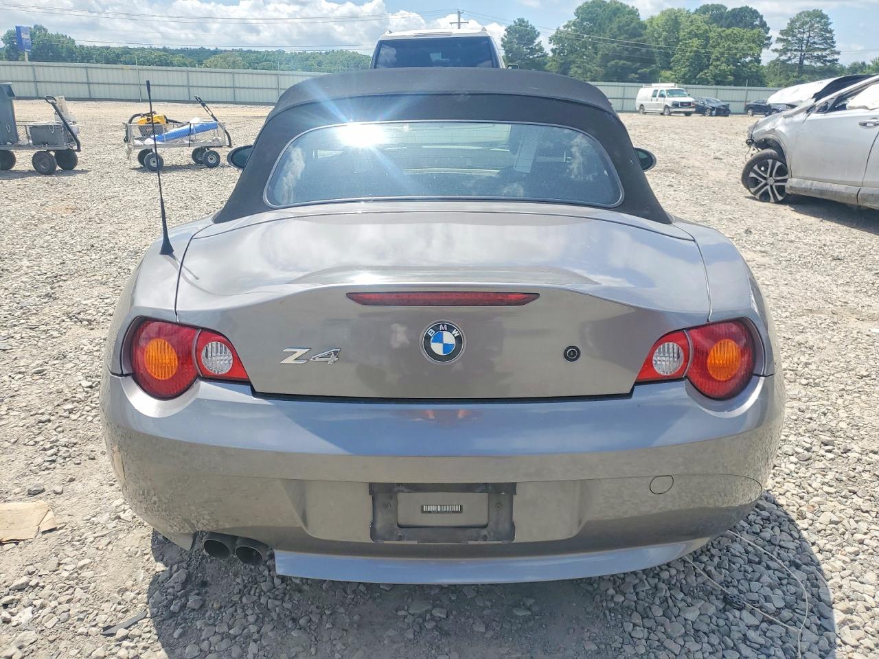 2003 Bmw Z4 3.0 Silver vin: 4USBT53433LU02166