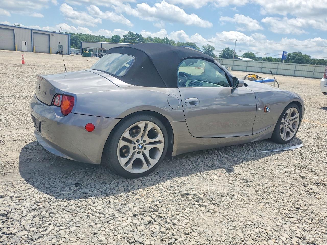 2003 Bmw Z4 3.0 Silver vin: 4USBT53433LU02166