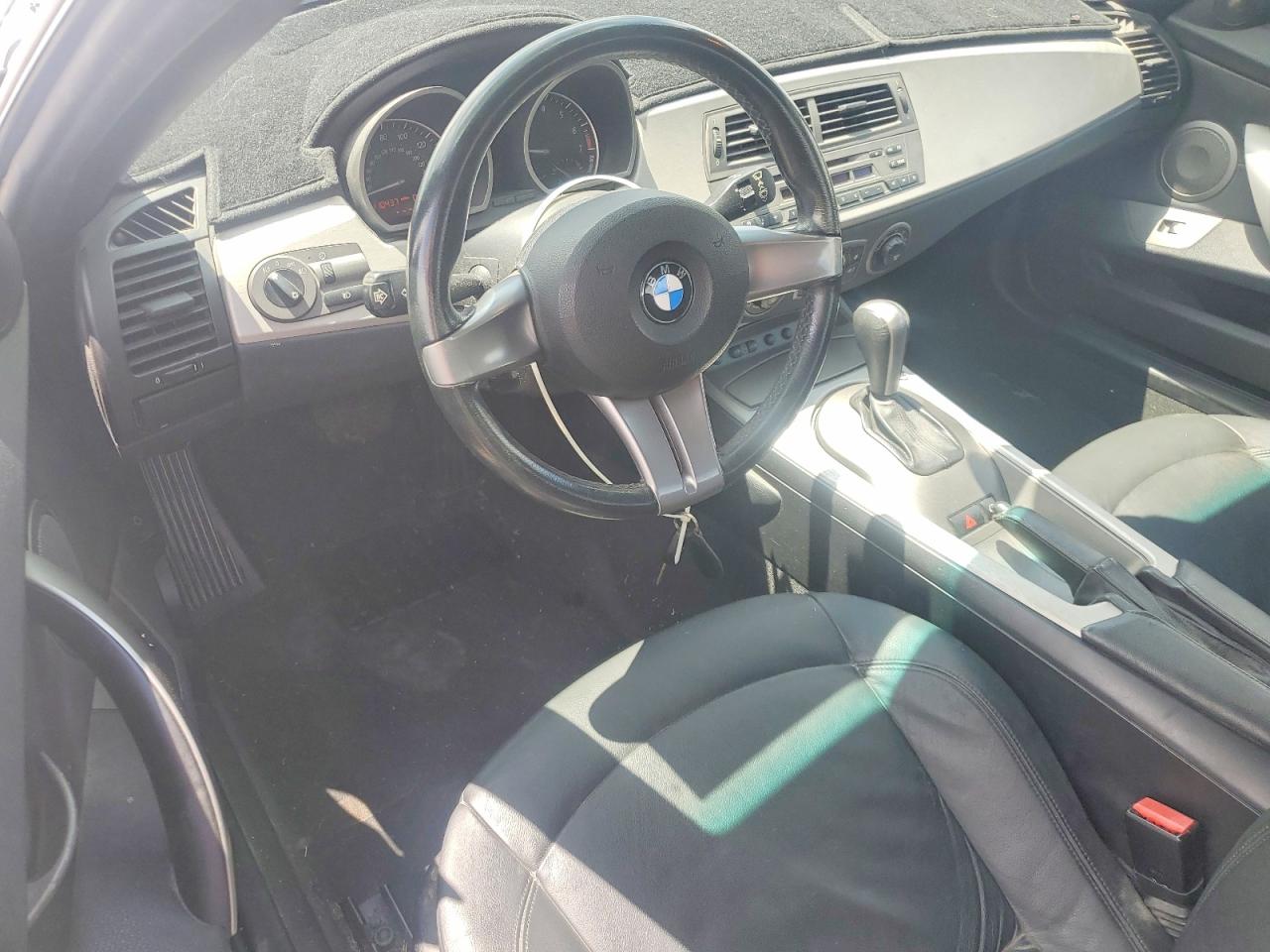 2003 Bmw Z4 3.0 Silver vin: 4USBT53433LU02166