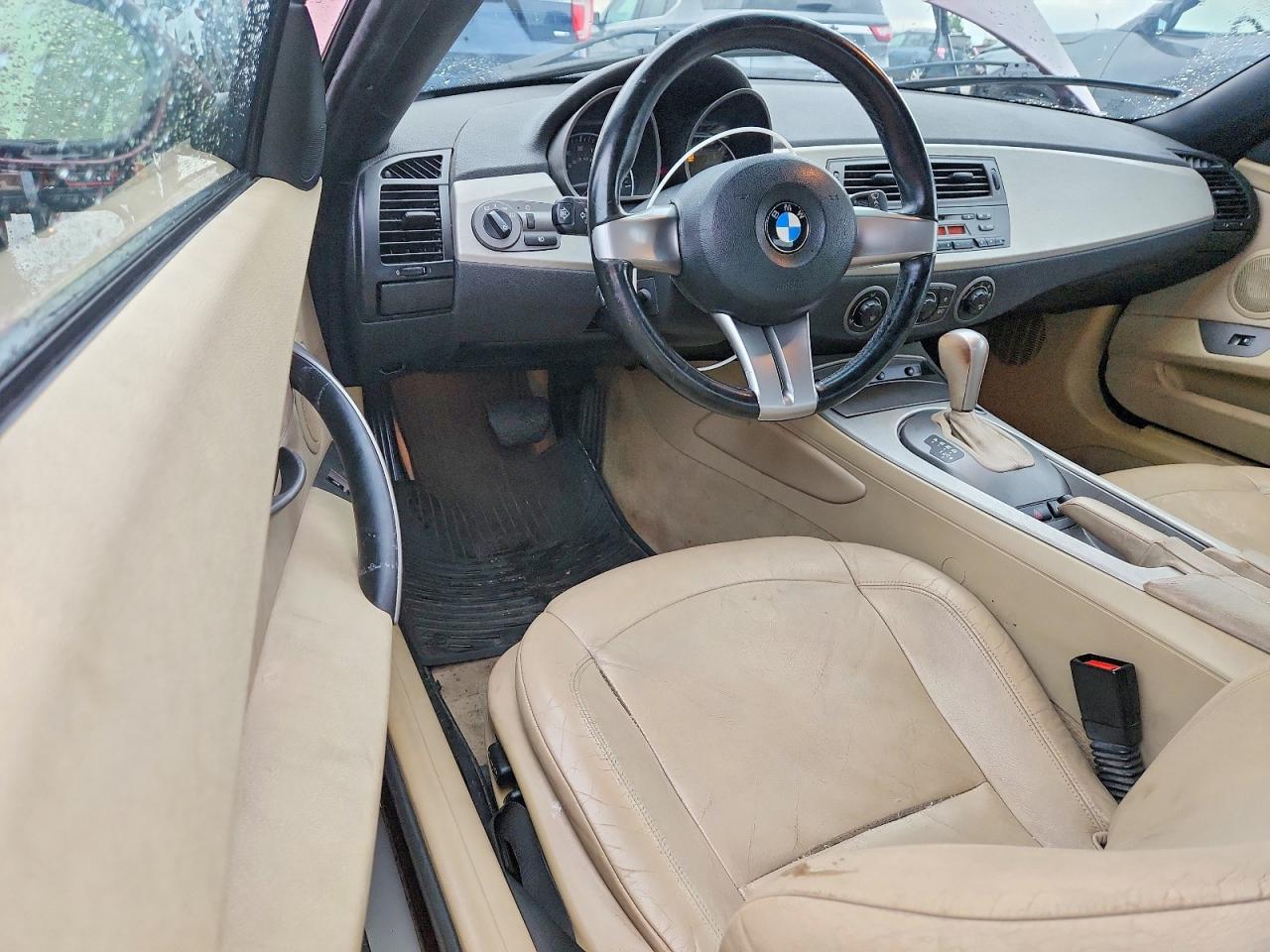 2003 Bmw Z4 3.0 Maroon vin: 4USBT53433LU04239