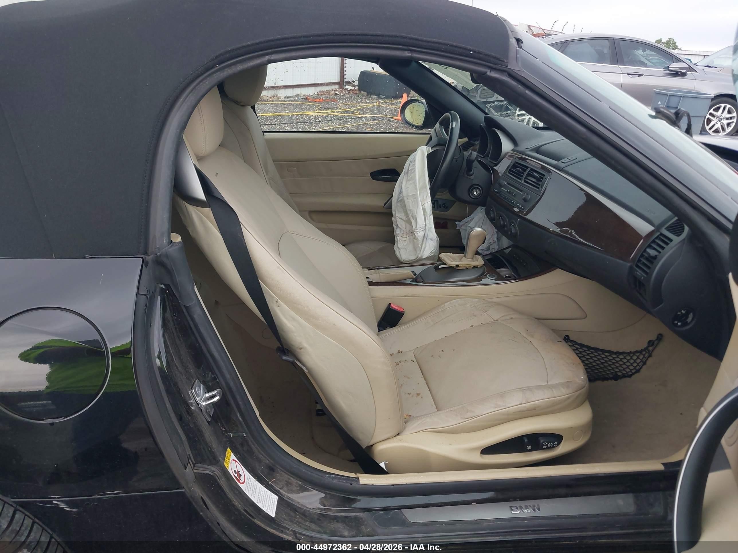 2003 Bmw Z4 3.0i Black vin: 4USBT53443LU04511