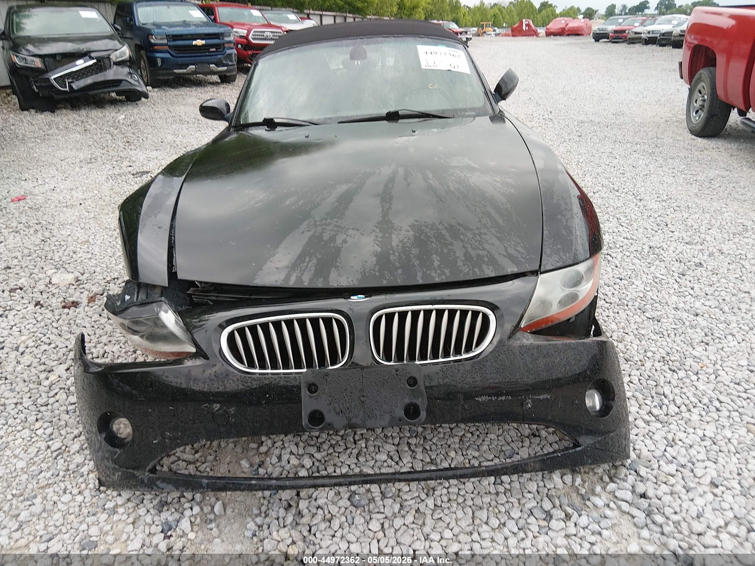 2003 Bmw Z4 3.0i Black vin: 4USBT53443LU04511