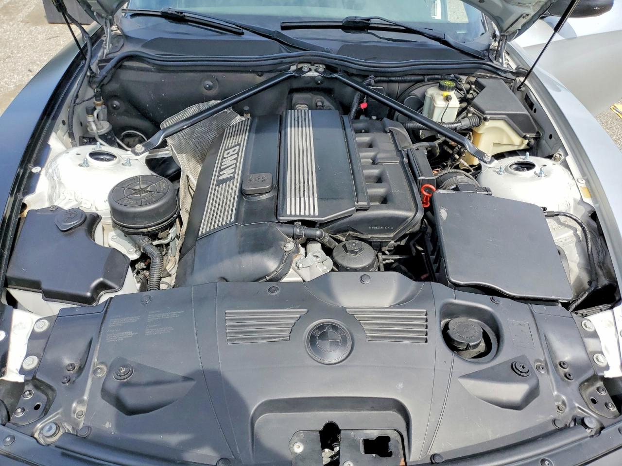 2003 Bmw Z4 3.0 Silver vin: 4USBT53453LT21587