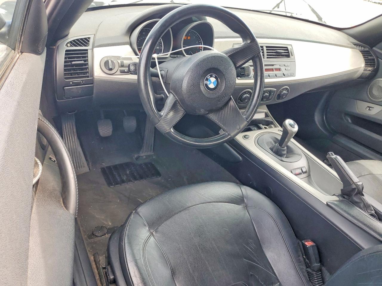 2003 Bmw Z4 3.0 Silver vin: 4USBT53453LT21587